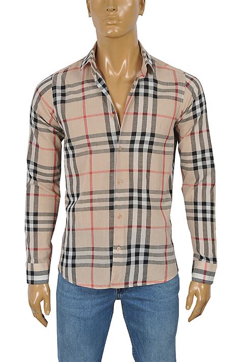 burberry men dress shirt